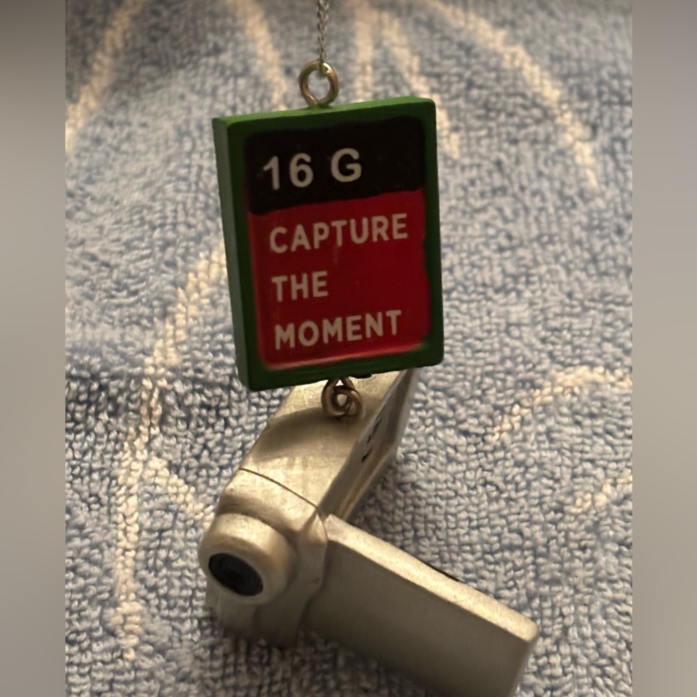 "Camcorder" Holiday Ornament